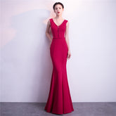 Sexy Fishtail Sequin Evening Dress - FashionByTeresa